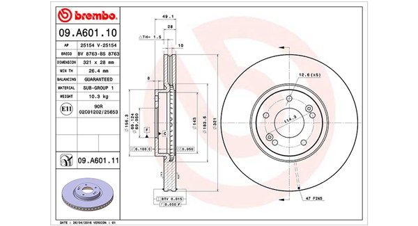 MAGNETI MARELLI Jarrulevy 360406089900